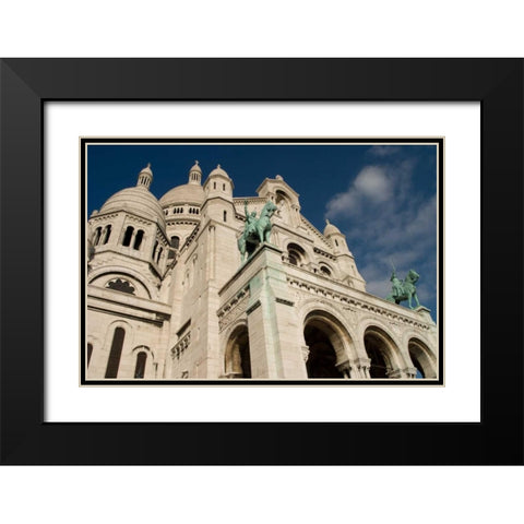 Sacred Heart I Black Modern Wood Framed Art Print with Double Matting by Love, Maureen