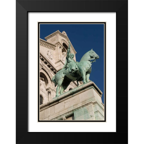 Sacred Heart IV Black Modern Wood Framed Art Print with Double Matting by Love, Maureen