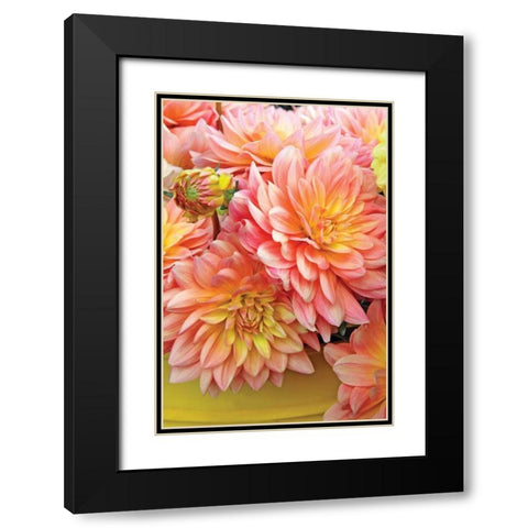 Spring Garden I Black Modern Wood Framed Art Print with Double Matting by Love, Maureen