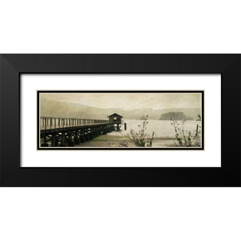 Marshall I Black Modern Wood Framed Art Print with Double Matting by Melious, Amy