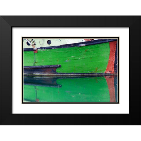 Alaskan Fishing I Black Modern Wood Framed Art Print with Double Matting by Mahan, Kathy