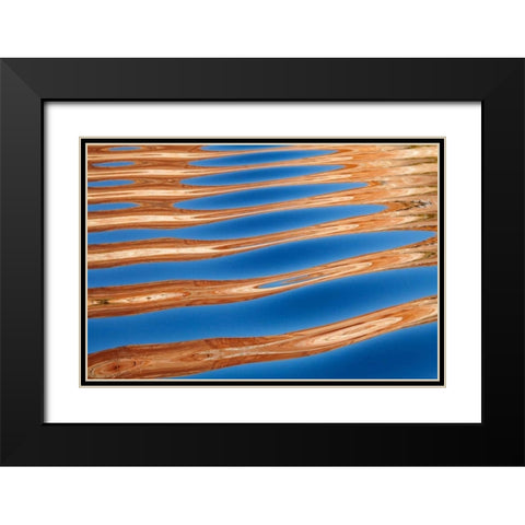 Lake Powell II Black Modern Wood Framed Art Print with Double Matting by Mahan, Kathy