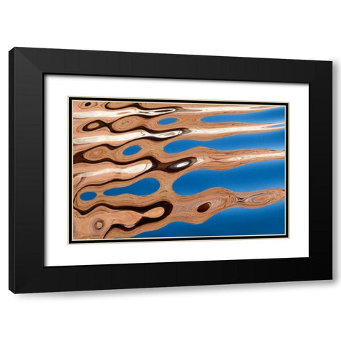 Lake Powell V Black Modern Wood Framed Art Print with Double Matting by Mahan, Kathy