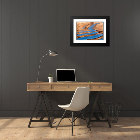 Lake Powell VI Black Modern Wood Framed Art Print with Double Matting by Mahan, Kathy