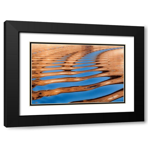 Lake Powell VI Black Modern Wood Framed Art Print with Double Matting by Mahan, Kathy