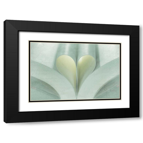 Love Reading I Black Modern Wood Framed Art Print with Double Matting by Mahan, Kathy