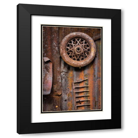 Vintage Tools I Black Modern Wood Framed Art Print with Double Matting by Mahan, Kathy