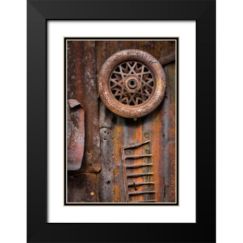 Vintage Tools I Black Modern Wood Framed Art Print with Double Matting by Mahan, Kathy