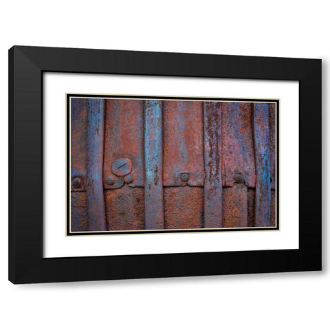 Mining Equipment II Black Modern Wood Framed Art Print with Double Matting by Mahan, Kathy