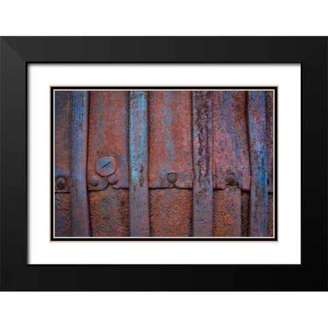 Mining Equipment II Black Modern Wood Framed Art Print with Double Matting by Mahan, Kathy