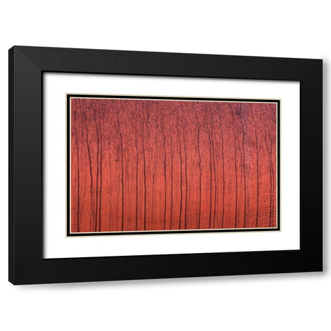 Painted Metal Black Modern Wood Framed Art Print with Double Matting by Mahan, Kathy