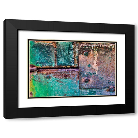 Old Truck I Black Modern Wood Framed Art Print with Double Matting by Mahan, Kathy