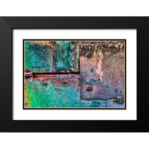 Old Truck I Black Modern Wood Framed Art Print with Double Matting by Mahan, Kathy