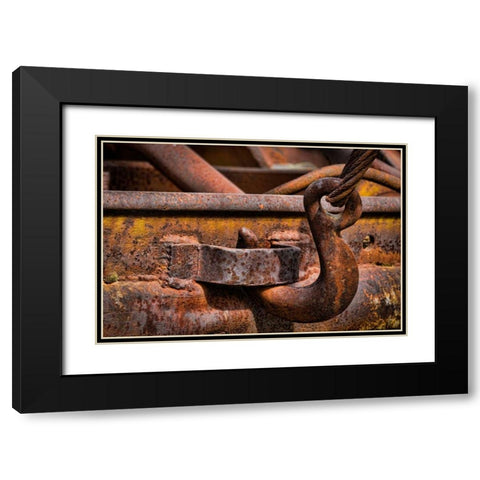 Old Tow Truck I Black Modern Wood Framed Art Print with Double Matting by Mahan, Kathy
