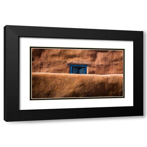 Window and Wall Black Modern Wood Framed Art Print with Double Matting by Mahan, Kathy