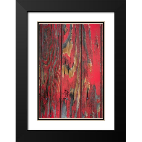 Old Paint I Black Modern Wood Framed Art Print with Double Matting by Mahan, Kathy