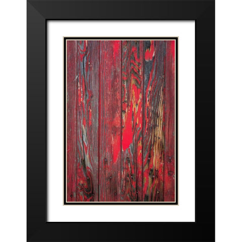 Old Paint II Black Modern Wood Framed Art Print with Double Matting by Mahan, Kathy