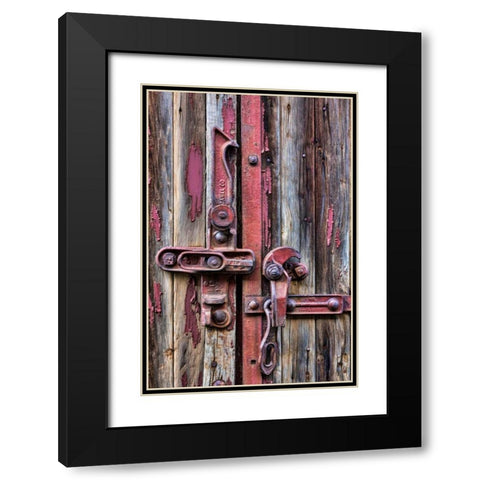 Train Details VII Black Modern Wood Framed Art Print with Double Matting by Mahan, Kathy