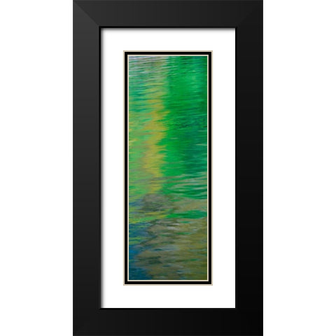 Water Colors II Black Modern Wood Framed Art Print with Double Matting by Mahan, Kathy