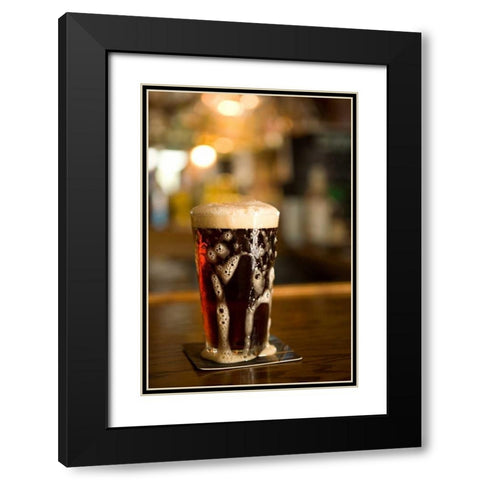 Happy Hour II Black Modern Wood Framed Art Print with Double Matting by Millet, Karyn