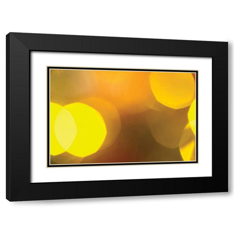 Yellow Black Modern Wood Framed Art Print with Double Matting by Millet, Karyn