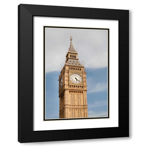 Big Ben I Black Modern Wood Framed Art Print with Double Matting by Millet, Karyn