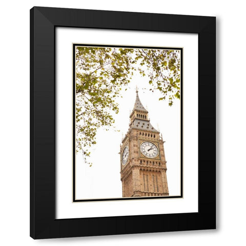 Big Ben IX Black Modern Wood Framed Art Print with Double Matting by Millet, Karyn