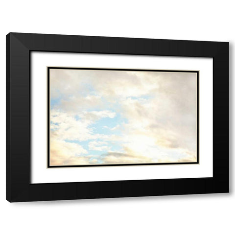 In the Clouds I Black Modern Wood Framed Art Print with Double Matting by Millet, Karyn