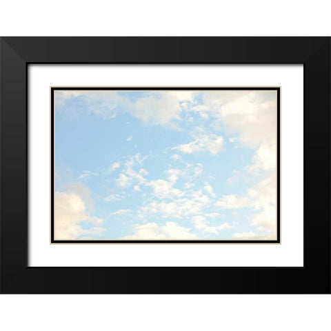 In the Clouds II Black Modern Wood Framed Art Print with Double Matting by Millet, Karyn