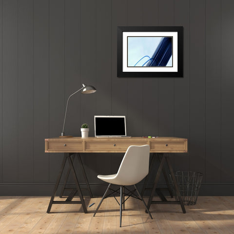 Dancing Lights IV Black Modern Wood Framed Art Print with Double Matting by Millet, Karyn
