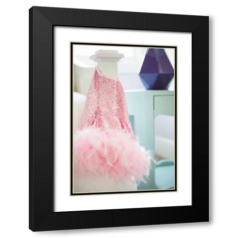 Princess at Rest Black Modern Wood Framed Art Print with Double Matting by Millet, Karyn