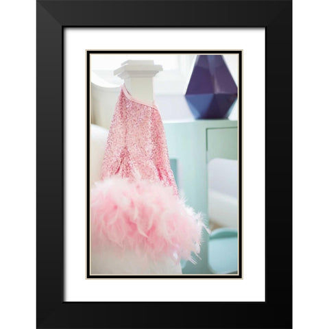 Princess at Rest Black Modern Wood Framed Art Print with Double Matting by Millet, Karyn