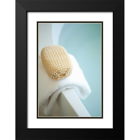 Bath is Ready I Black Modern Wood Framed Art Print with Double Matting by Millet, Karyn