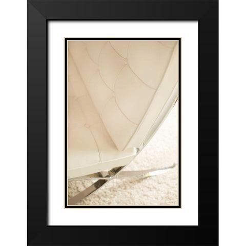 Modern Furniture I Black Modern Wood Framed Art Print with Double Matting by Millet, Karyn
