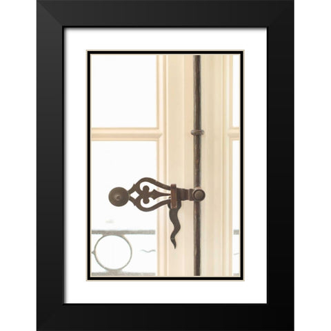 Hardware Black Modern Wood Framed Art Print with Double Matting by Millet, Karyn