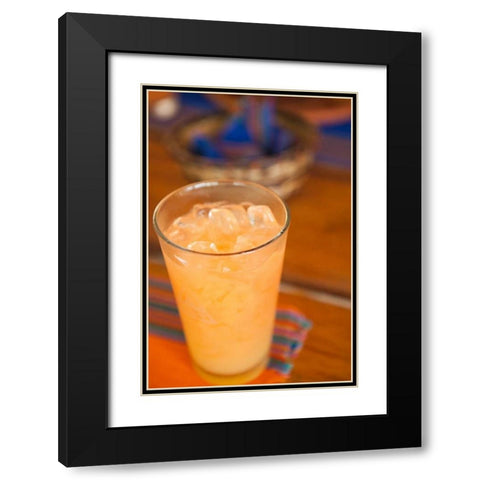 Cocktail III Black Modern Wood Framed Art Print with Double Matting by Millet, Karyn
