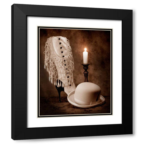 High Society Black Modern Wood Framed Art Print with Double Matting by McNemar, C. Thomas