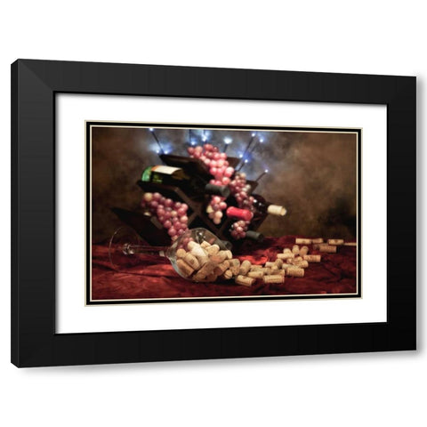 Connoisseur II Black Modern Wood Framed Art Print with Double Matting by McNemar, C. Thomas