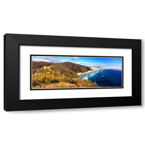 Cape Reinga II Black Modern Wood Framed Art Print with Double Matting by Stefko, Bob