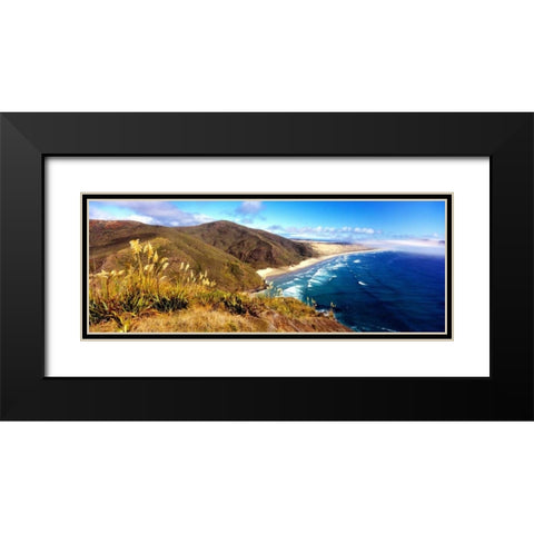 Cape Reinga II Black Modern Wood Framed Art Print with Double Matting by Stefko, Bob