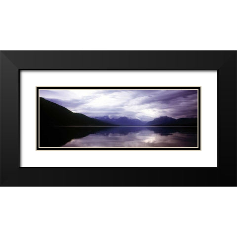 Glacier National Park I Black Modern Wood Framed Art Print with Double Matting by Stefko, Bob