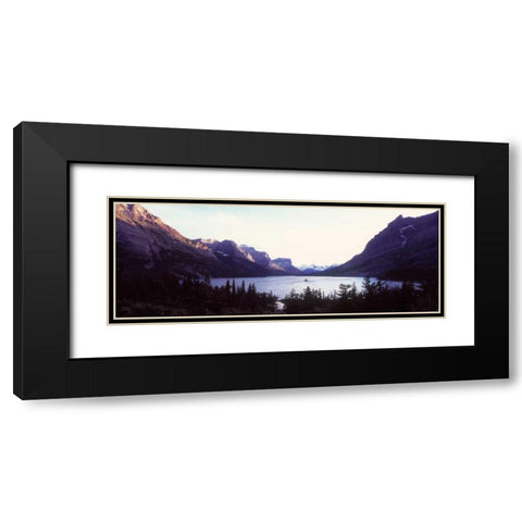 Glacier National Park II Black Modern Wood Framed Art Print with Double Matting by Stefko, Bob