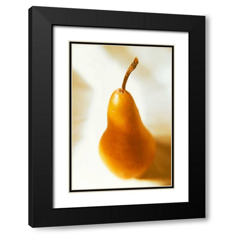 Pears I Black Modern Wood Framed Art Print with Double Matting by Stefko, Bob