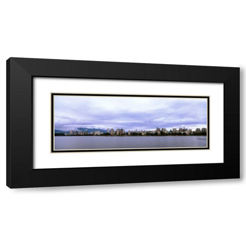 False Creek II Black Modern Wood Framed Art Print with Double Matting by Stefko, Bob
