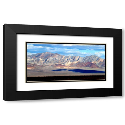 Bare Mountain II Black Modern Wood Framed Art Print with Double Matting by Taylor, Douglas
