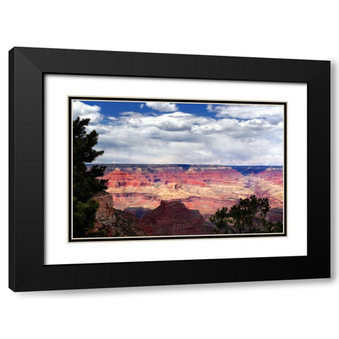 Grand Canyon Skies Black Modern Wood Framed Art Print with Double Matting by Taylor, Douglas