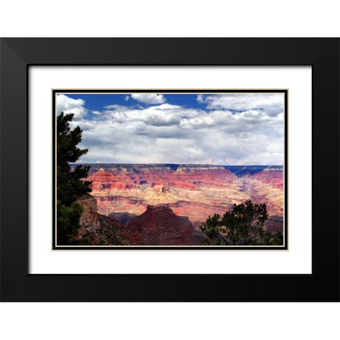 Grand Canyon Skies Black Modern Wood Framed Art Print with Double Matting by Taylor, Douglas