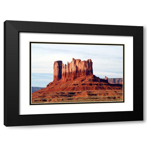 Navajo Country III Black Modern Wood Framed Art Print with Double Matting by Taylor, Douglas