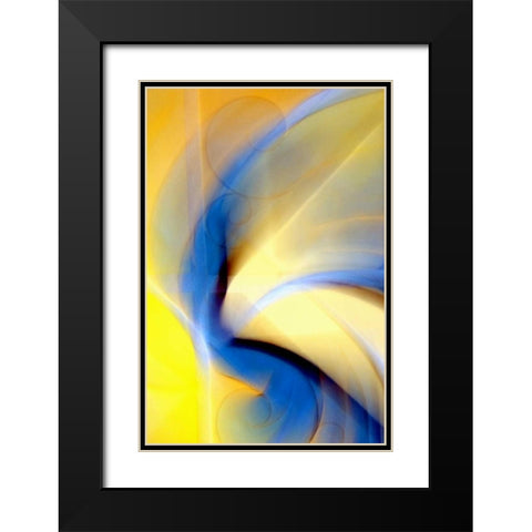 Invitation to Dance Black Modern Wood Framed Art Print with Double Matting by Taylor, Douglas