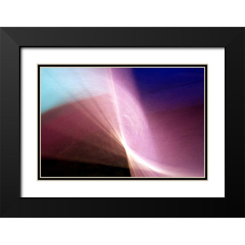 Under the Beam Black Modern Wood Framed Art Print with Double Matting by Taylor, Douglas